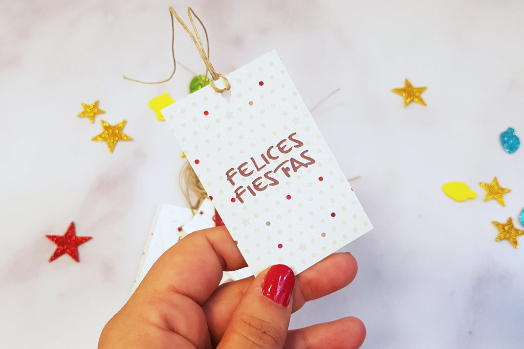 Etiquetas de Navidad para regalos