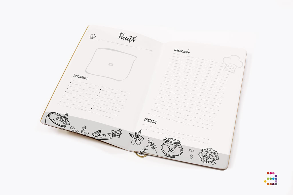 Libro para Recetas Eco Kraft - Imagen 2