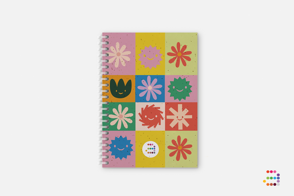 Libreta con portada de papel de semillas ¡PLANTABLE!