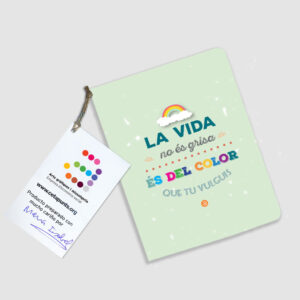 Libreta de bolsillo Vida de Color