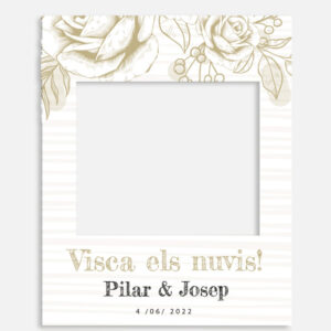 Photocall de boda Tiza