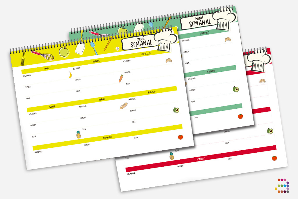 Planificador de Menús Semanal Foodie - Imagen 2