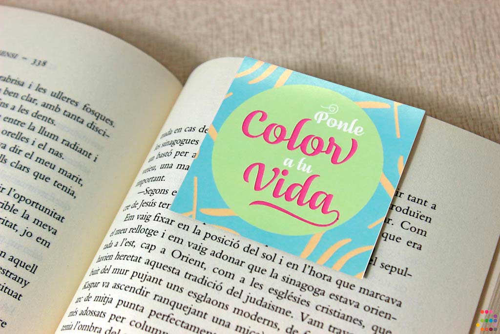 Punto de libro con imán Mandala - Imagen 4
