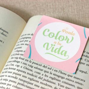 Punto de libro con imán Mandala