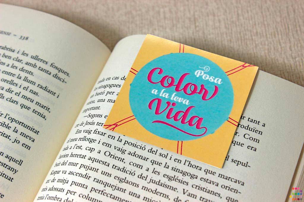 Punto de libro con imán Mandala - Imagen 7