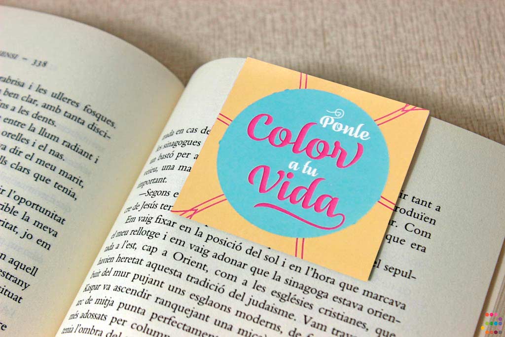 Punto de libro con imán Mandala - Imagen 2
