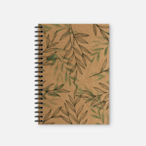 Libreta Eco Kraft Ramitas