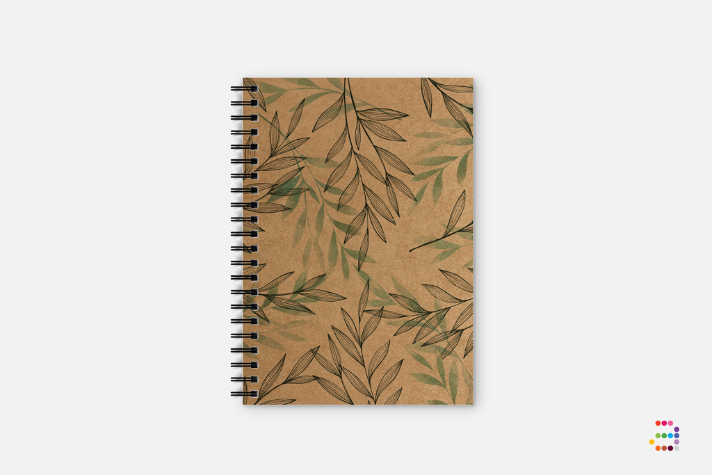 Libreta Eco Kraft Ramitas