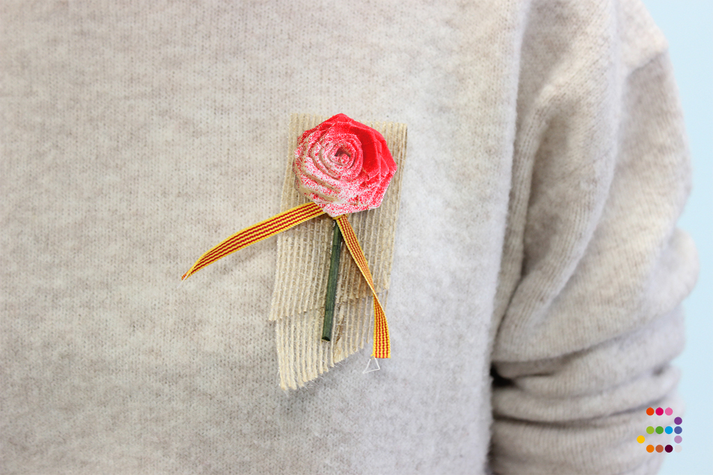 Broche Rosa